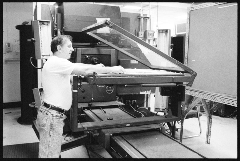 Engraving Department