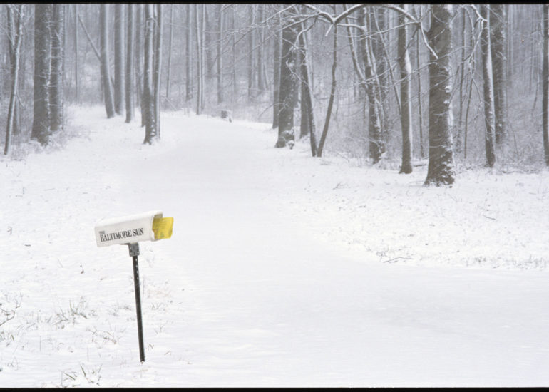 Home Delivery Tube in Snow
