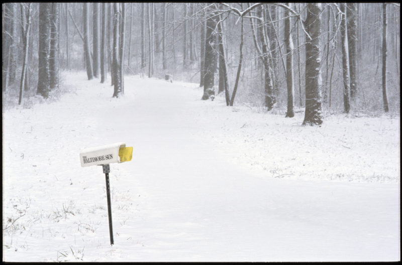 Home Delivery Tube in Snow